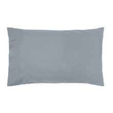 Steel Blue Temple Organic Cotton Pillowcases (Set of 2)